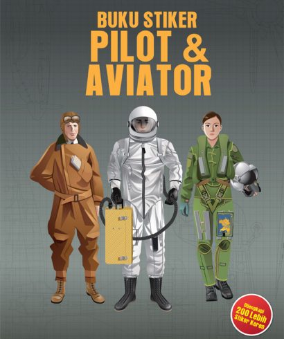 Buku Stiker Pilot & Aviator