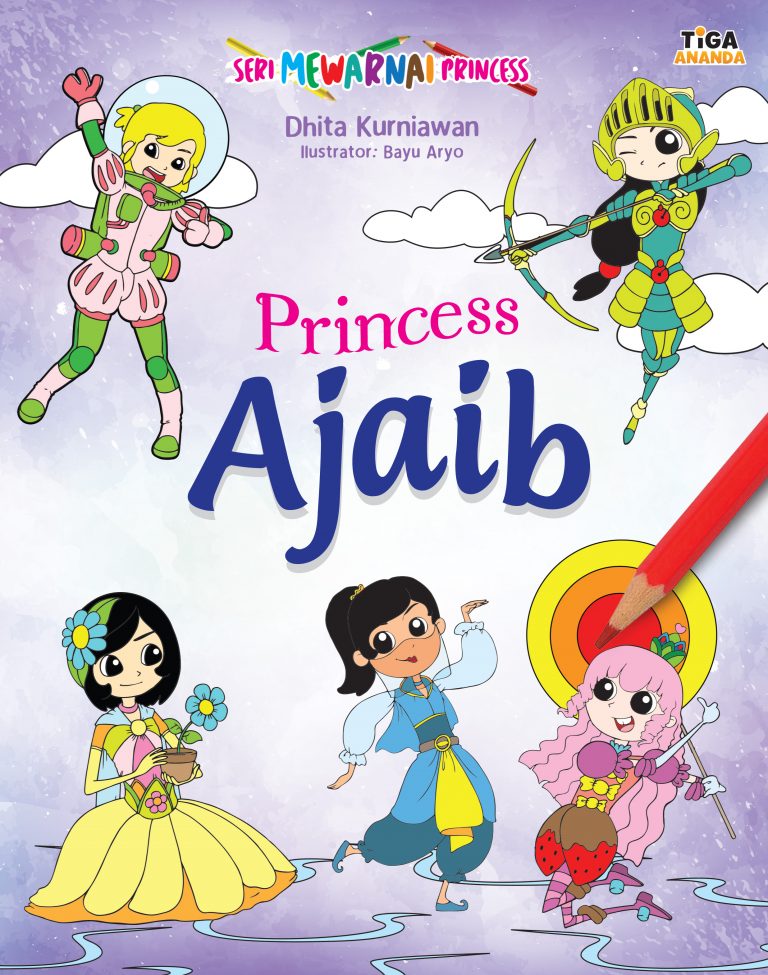 Seri Mewarnai Princess: Princess Ajaib
