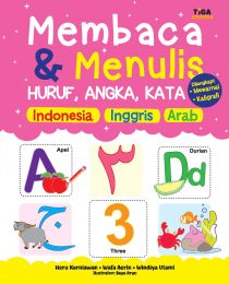 Membaca & Menulis Huruf, Angka, Kata Indonesia Inggris Arab