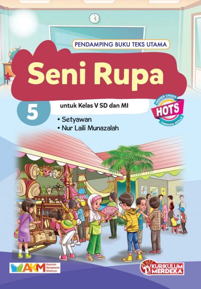 Kover Depan Seni Rupa SD 5 KSP G