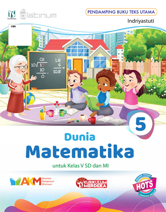 E Book Dunia Matematika 5 Untuk Kelas V Sd Dan Mi Store Tiga Serangkai