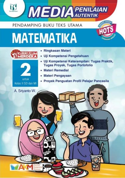 Kover Depan MP Matematika SD 2 KSP