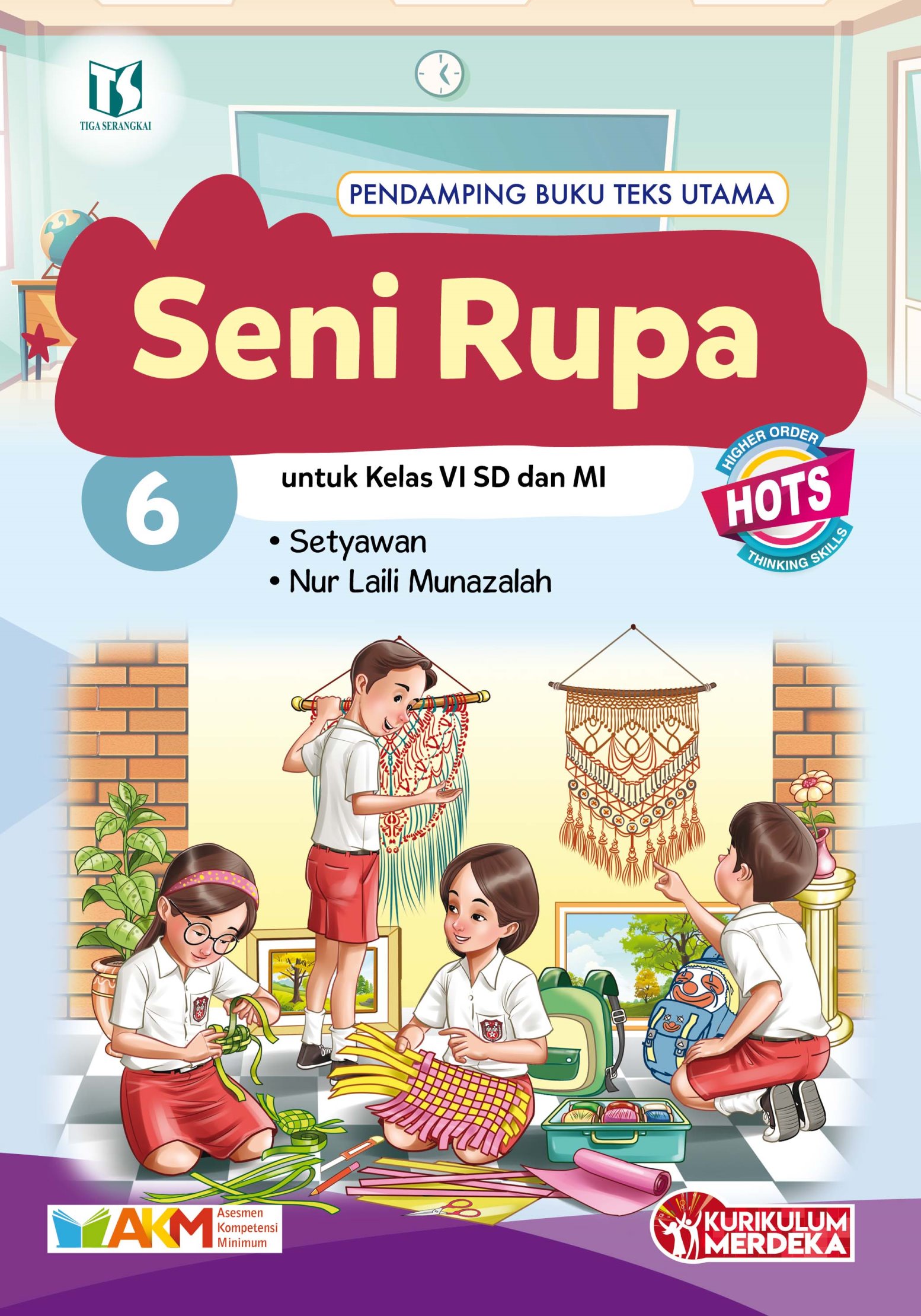 Seni Rupa Untuk Kelas Vi Sd Dan Mi G Store Tiga Serangkai